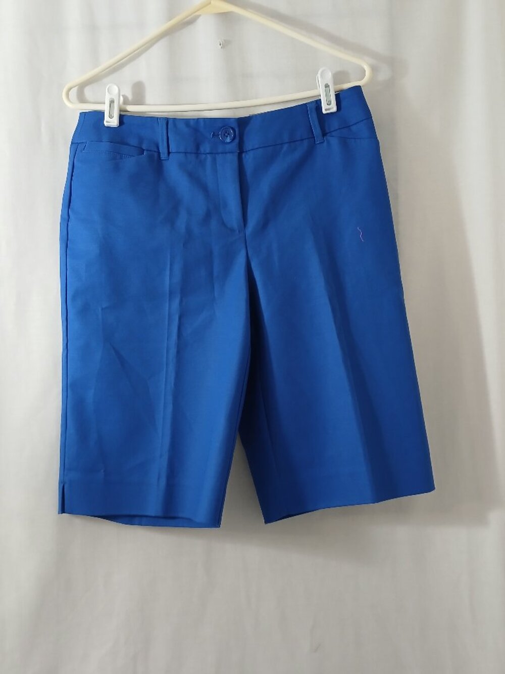 Chico's Royal Blue Bermuda (or Walking) Shorts - Size 0 - NEW With Tags
